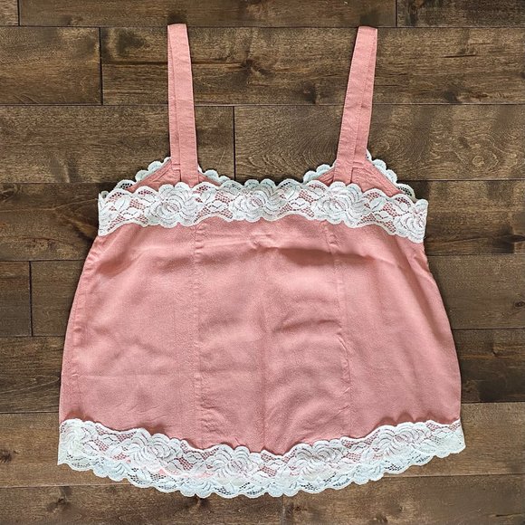 Lace Trim Tank Top - Picture 4 of 4